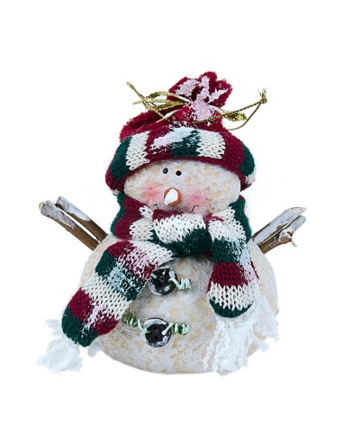 Bonhomme de neige suspension de Noël - 4 pièces