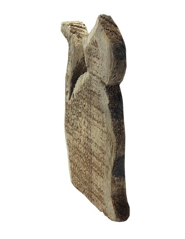 Kleine Katze aus Holz - 12 cm