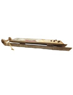 Merry Christmas wooden sled 2