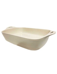 Rectangular earthenware baking dish - Beige 2