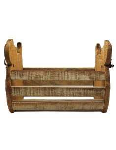 Wooden cat box - round cats 2