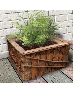 Quadratischer Topfdeckel aus Holz 2