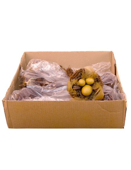 Box of bouquets of flowers - nest