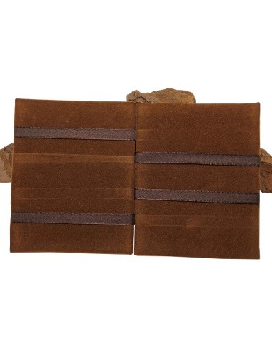 Magic ticket holder in burgundy imitation leather