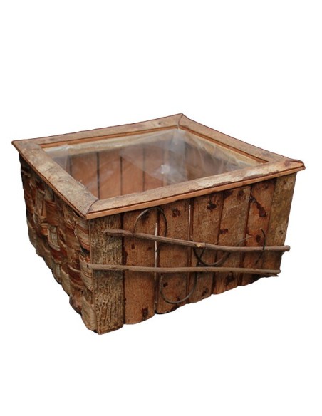 Quadratischer Topfdeckel aus Holz