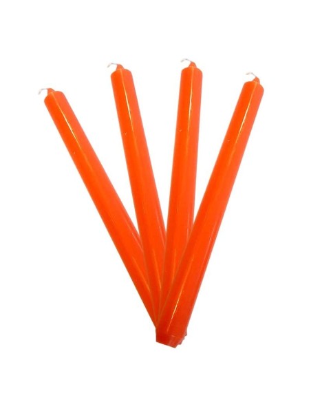 Bougies Colorées Orange Vif – Vente en Ligne | Flash Destockage