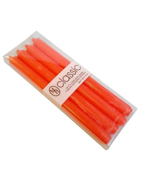 Bunte Kerzen in leuchtendem Orange – Online Verkauf | Flash Destockage