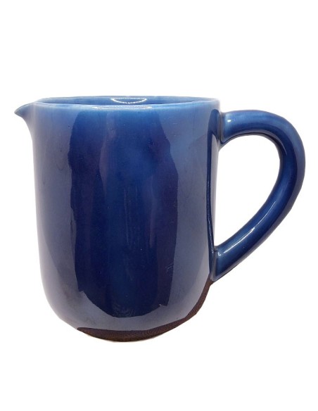 Jarra de cerámica esmaltada azul - 1 L - Vajilla