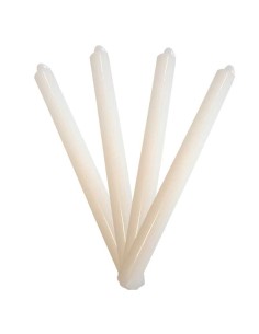 Bougies colorées dans la masse blanches - MH