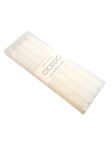 Candele colorate in bianco - MH