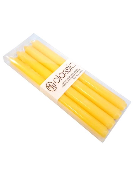 Velas coloreadas en la masa pollito amarillo - MH