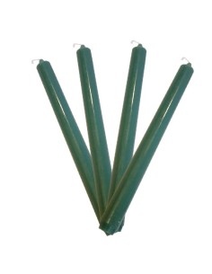 Bougies colorées dans la masse vert fougère - MH