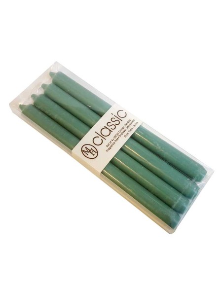 Bougies colorées dans la masse vert fougère - MH