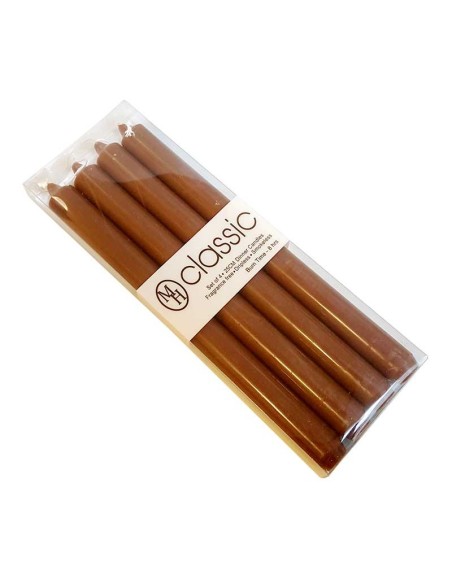 Candele colore nella massa marrone - MH