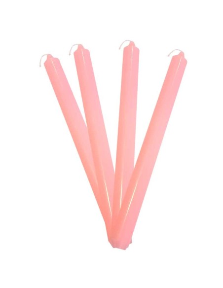 Bougies colorées dans la masse rose bonbon - MH