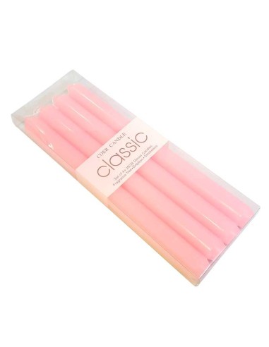 Candles colored in the mass candy pink - MH