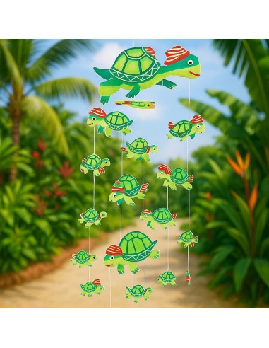 Houten Mobiel Schildpad – Handgemaakt voor Babykamer