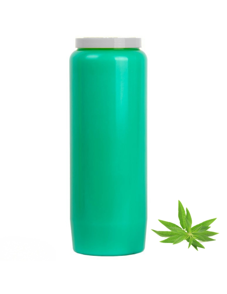 Light Green Novena Candle Verbena – 9 Days