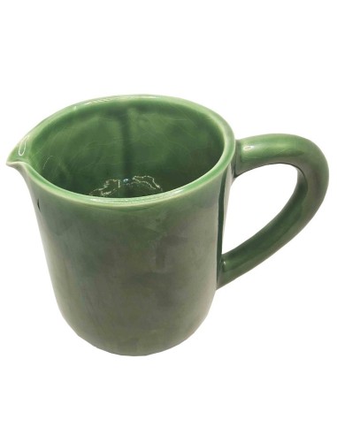 Green glazed ceramic carafe - 1L - Tableware