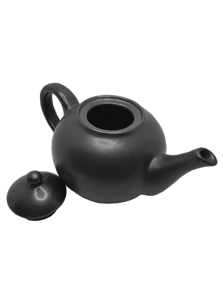 Théière en céramique noire - 500 ml