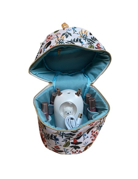 Pochette de voyage pour diffuseur d'huile essentielle et flacons
